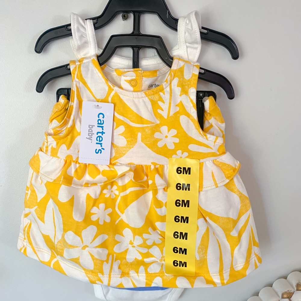 Carter’s Three Piece 6M Outfit